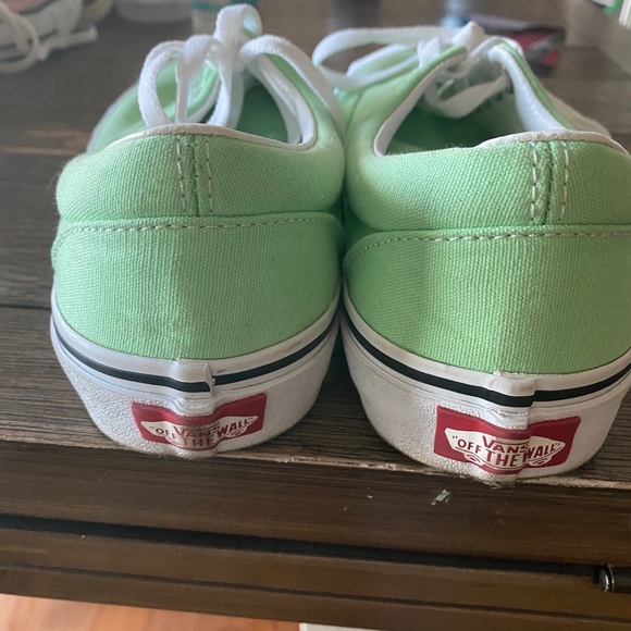 Vans. Mint Green. NWOT Women’s 8 - Picture 2 of 4